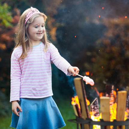 XXL fire basket with base plate