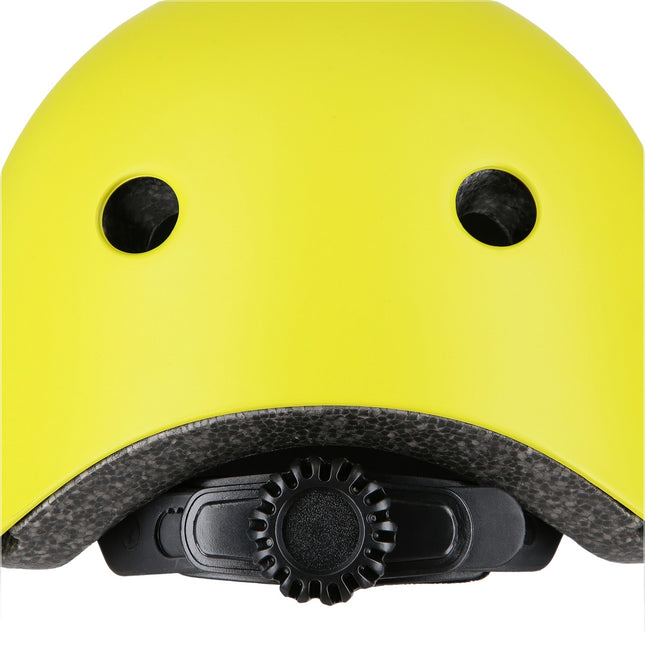 Yellow Helmet with Protectors, Size M