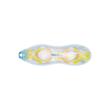 Yellow Junior Mermaid Swimming Goggles, Anti-Fog Lens