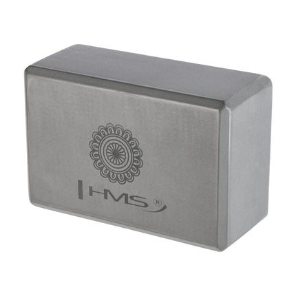 Yoga Block, Gray, Supportive Foam