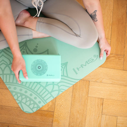 Yoga Block Mint – Lightweight, Durable Foam