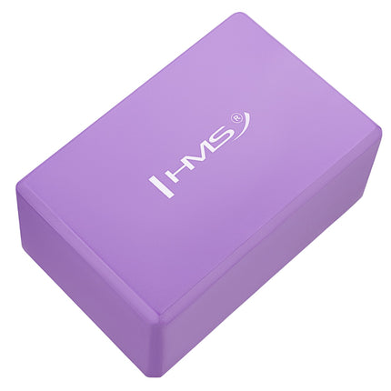 Yoga Block, Purple, Lightweight Foam, Non-Slip