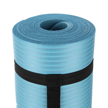 Yoga Mat – Blue, Non-Slip, 7mm Thickness