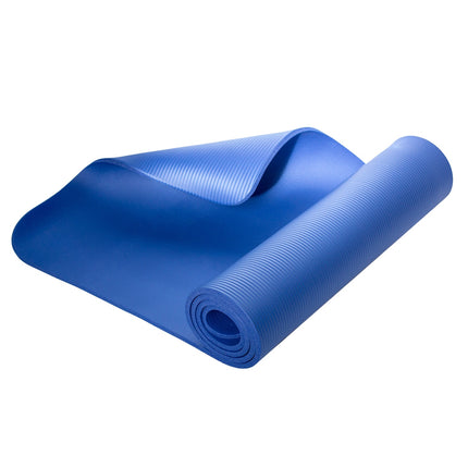 Yoga Mat, Non-Slip, 6mm Thick, Blue