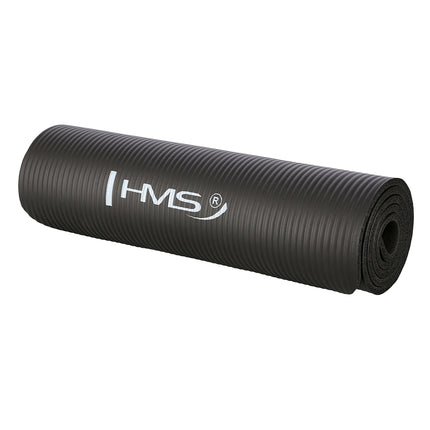 Yoga Mat, Non-Slip, Black, 15mm Thickness