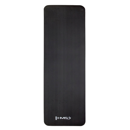 Yoga Mat, Non-Slip, Black, 15mm Thickness