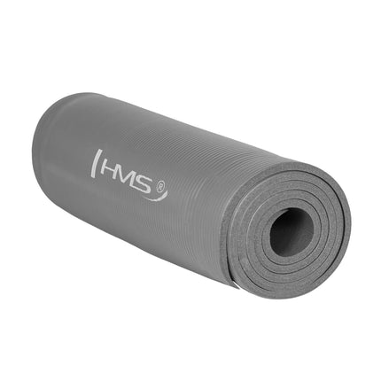 Yoga Mat, Non-Slip, Gray, 6mm Thickness