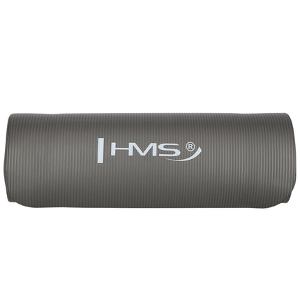 Yoga Mat, Non-Slip, Gray, 6mm Thickness