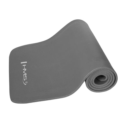Yoga Mat, Non-Slip, Gray, 6mm Thickness