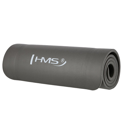 Yoga Mat, Non-Slip, Gray, 6mm Thickness