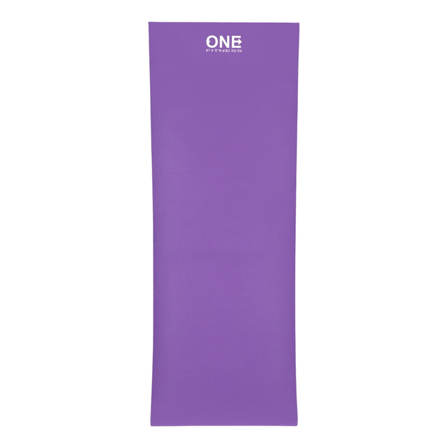 Yogamat, antislip, paars, 6 mm dik