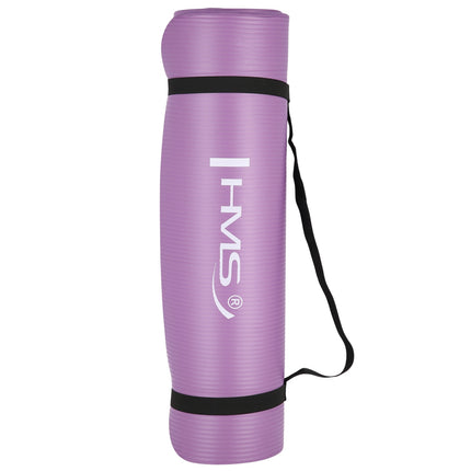 Yoga Mat, Non-Slip, Purple, 10 mm Thickness
