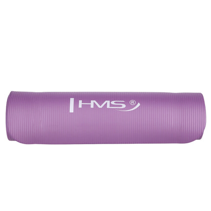 Yoga Mat, Non-Slip, Purple, 10 mm Thickness