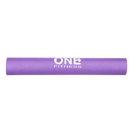 Yoga Mat, Non-Slip, Purple, 6mm Thickness