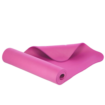 Yoga Mat, Pink, Non-Slip, 6mm Thickness