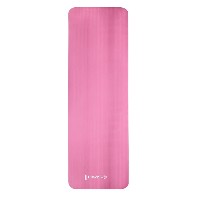 Yogamat, roze - antislip, 6 mm dik