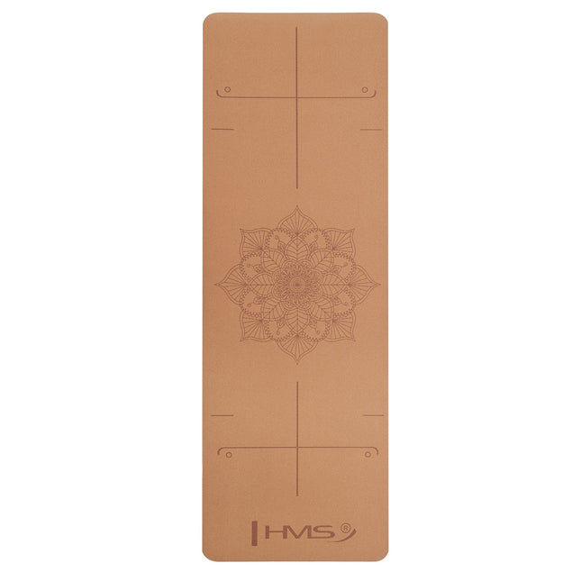 Yogamat TPE Kurk - Antislip, Milieuvriendelijk