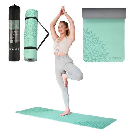 Yoga Mat TPE Mint – Non-Slip, Eco-Friendly