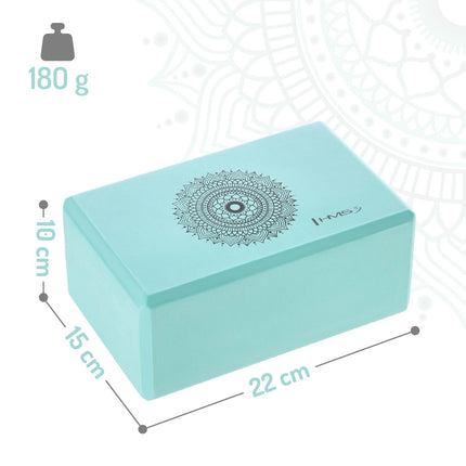 Yoga Set – Mint TPE Mat, Block, Strap