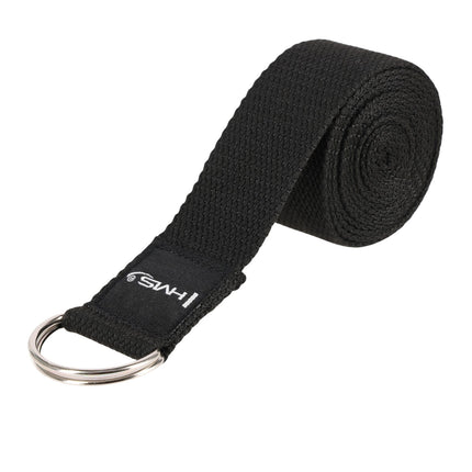 Yoga Strap, Black – Durable, 6ft Length