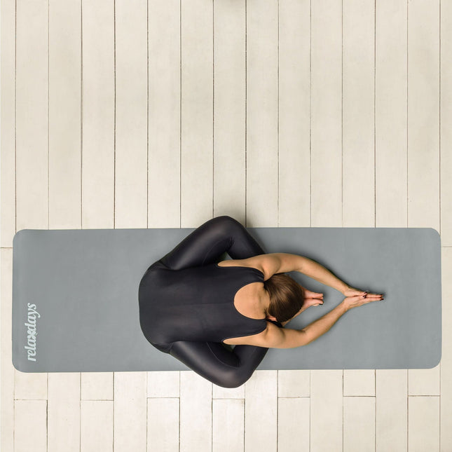 Yogamat 1 cm dik effen kleur