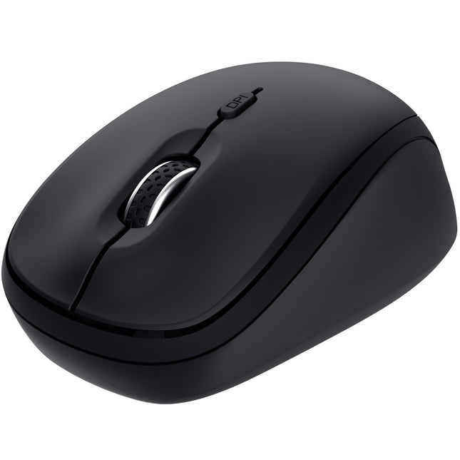Yvi+ Wireless mouse Bluetooth / 2.4 GHz Black