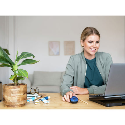 Yvi+ Wireless mouse Eco-design Blue