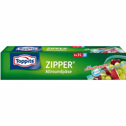 ZIPPER 3L 12pcs DFP