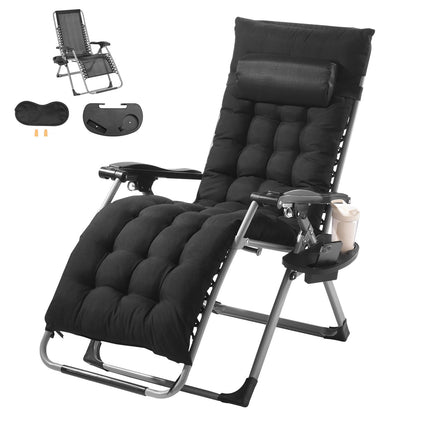 Zero Gravity Chair, 66 cm Folding Recliner, 500 lb Capacity