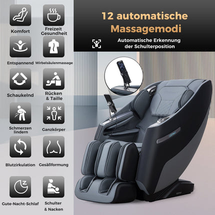 Zero Gravity SL Track Massage Chair with Heat & Air Massage