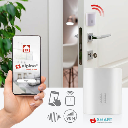 Zigbee Smart Vibration Sensor 3.4 x 4.1 cm