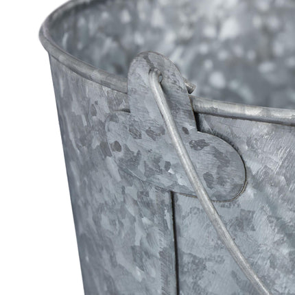 Zinc pot set of 5