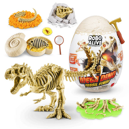 Zuru Roboalive Interactive Toy Mega Dino Fossil Find Surprise Egg