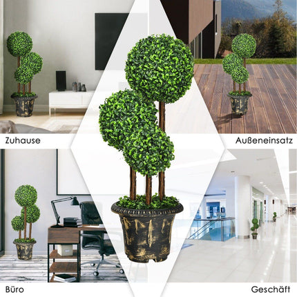artificial tree artificial green plants artificial plant 30 x 30 x 91 cm green