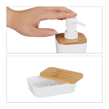 bathroom accessories in 4 parts