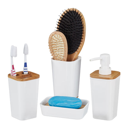 bathroom accessories in 4 parts