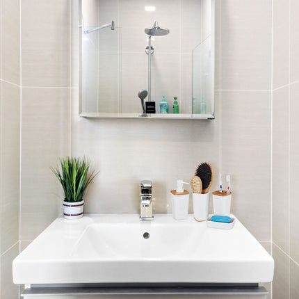 bathroom accessories in 4 parts