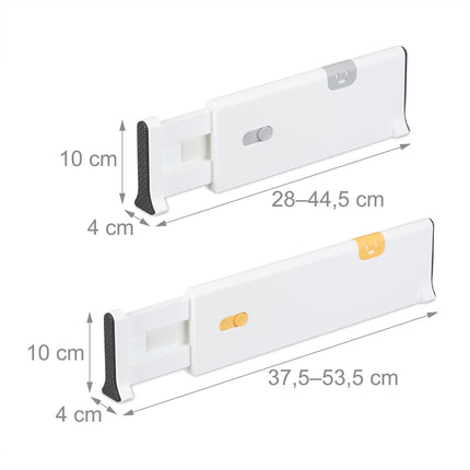 drawer divider set in 4 parts