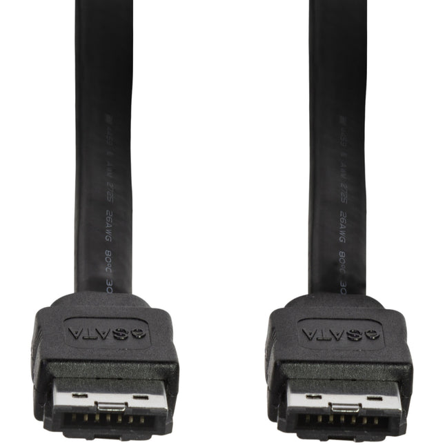 eSATA cable Male/Male 6 Gbps 0.75m