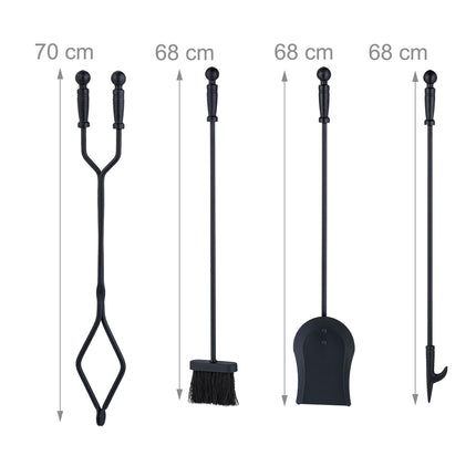 fireplace set in 5 parts