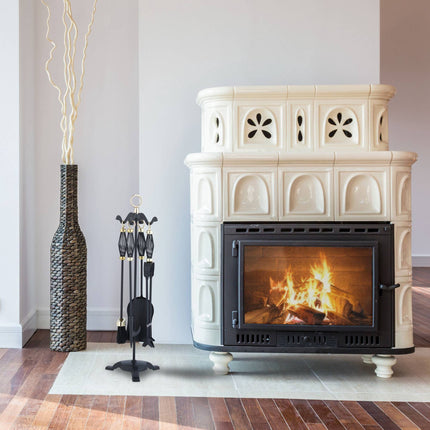 fireplace set in 5 parts
