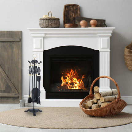 fireplace set in 5 parts