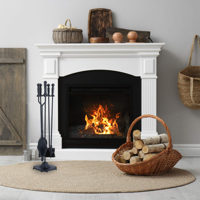 fireplace set in 5 parts
