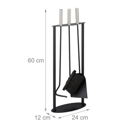 fire set with 4 parts