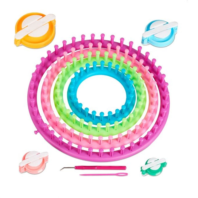 knitting ring set in 10 parts