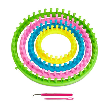 knitting ring set in 6 parts