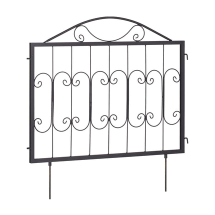 metal bed rail, 4 parts