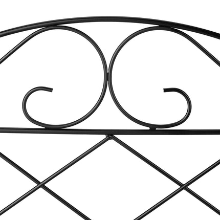 metal flower bed fence in 6 parts