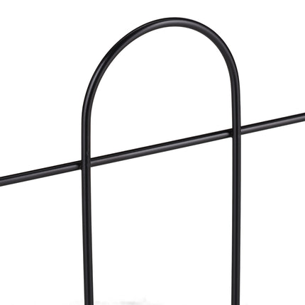 metal flower bed fence in 6 parts