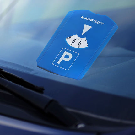 pack of 10 parking discs with ice scraper